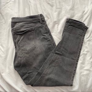 GAP Charcoal Grey True Skinny Jeans - 33R
